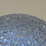 Vintage relief-moulded glass ceiling light
