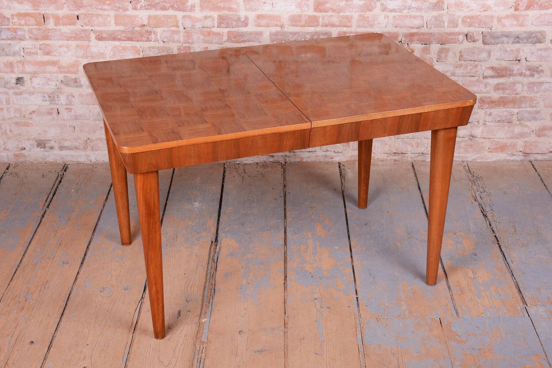 Art Deco Dining Table by Jindřich Halabala for UP Závody, Czech, 1940s