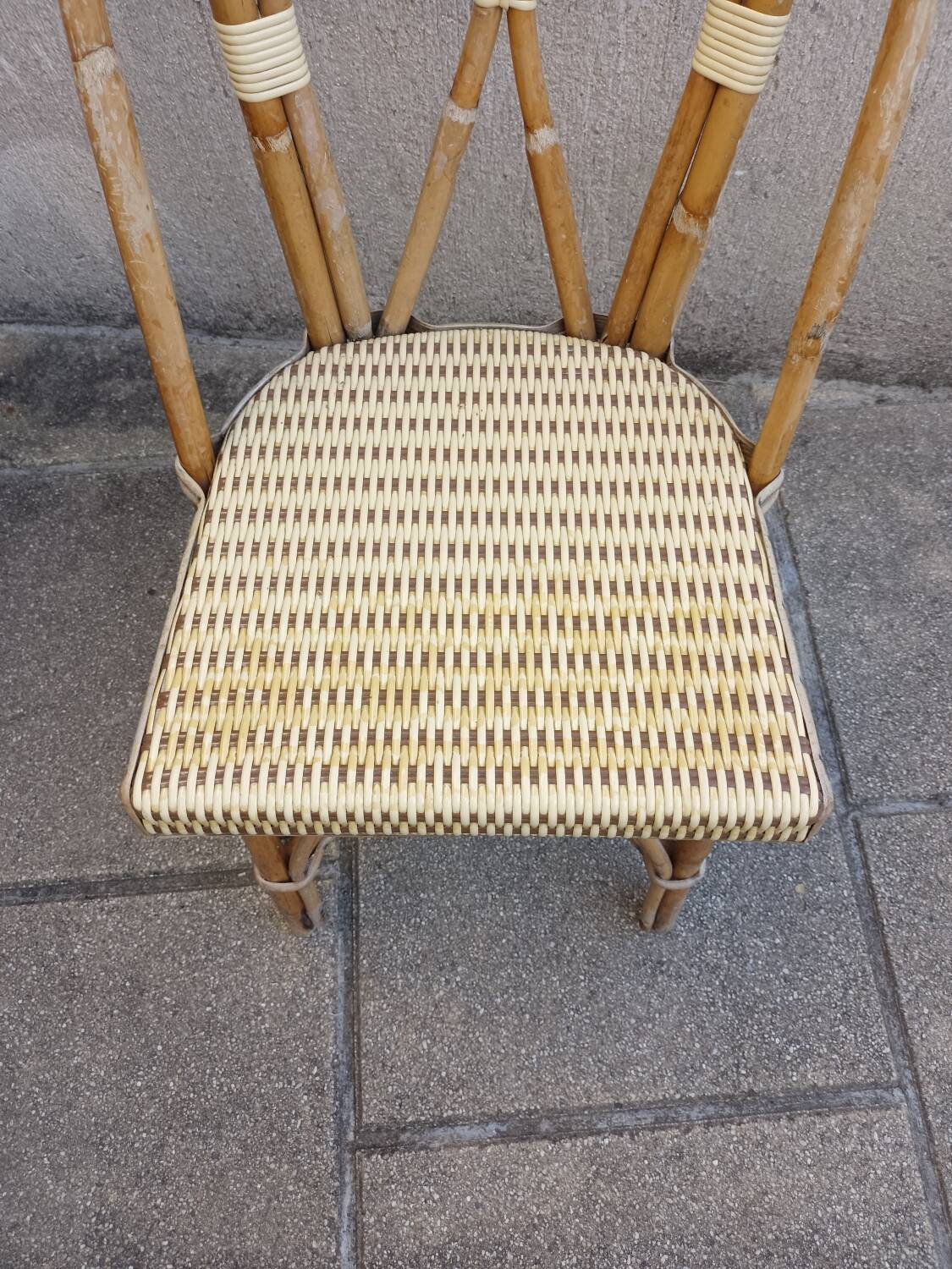 Vintage rattan chair