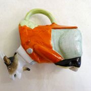 Petit pichet verseuse Chèvre en porcelaine allemande 1920'