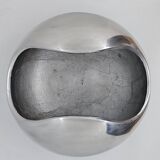 Ashtray - vintage space age aluminum pocket emptier