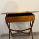 Bureau et chaise pliable enfant vintage