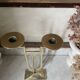 Art Deco chandelier in solid brass