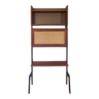 Teak bar cabinet Ergo, Vintage Scandinavian 1960s