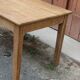 Table de ferme en chêne pour 6 personnes