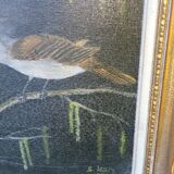 Ancient painting birds