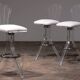 Plexiglass lucite bar stools and chrome swivel bar chairs,Hill Manufacturers