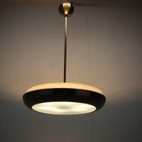 Art Deco UFO chandelier by Josef Hůrka for Napako, 1930s