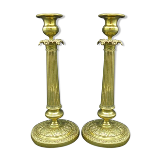 Lot of 2 candlesticks