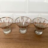 3 verres années 50