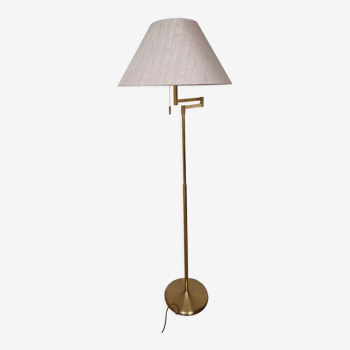 Solid brass floor lamp