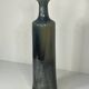 Bottle-shaped vase in glazed stoneware, 20th century design, H: 28cm
