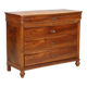 Carlo X commode in walnut - Italy 19th century