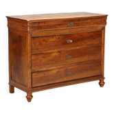 Carlo X commode in walnut - Italy 19th century