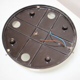 Midcentury glass ceiling lamp