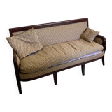 Early 19th century varnished mahogany sofa