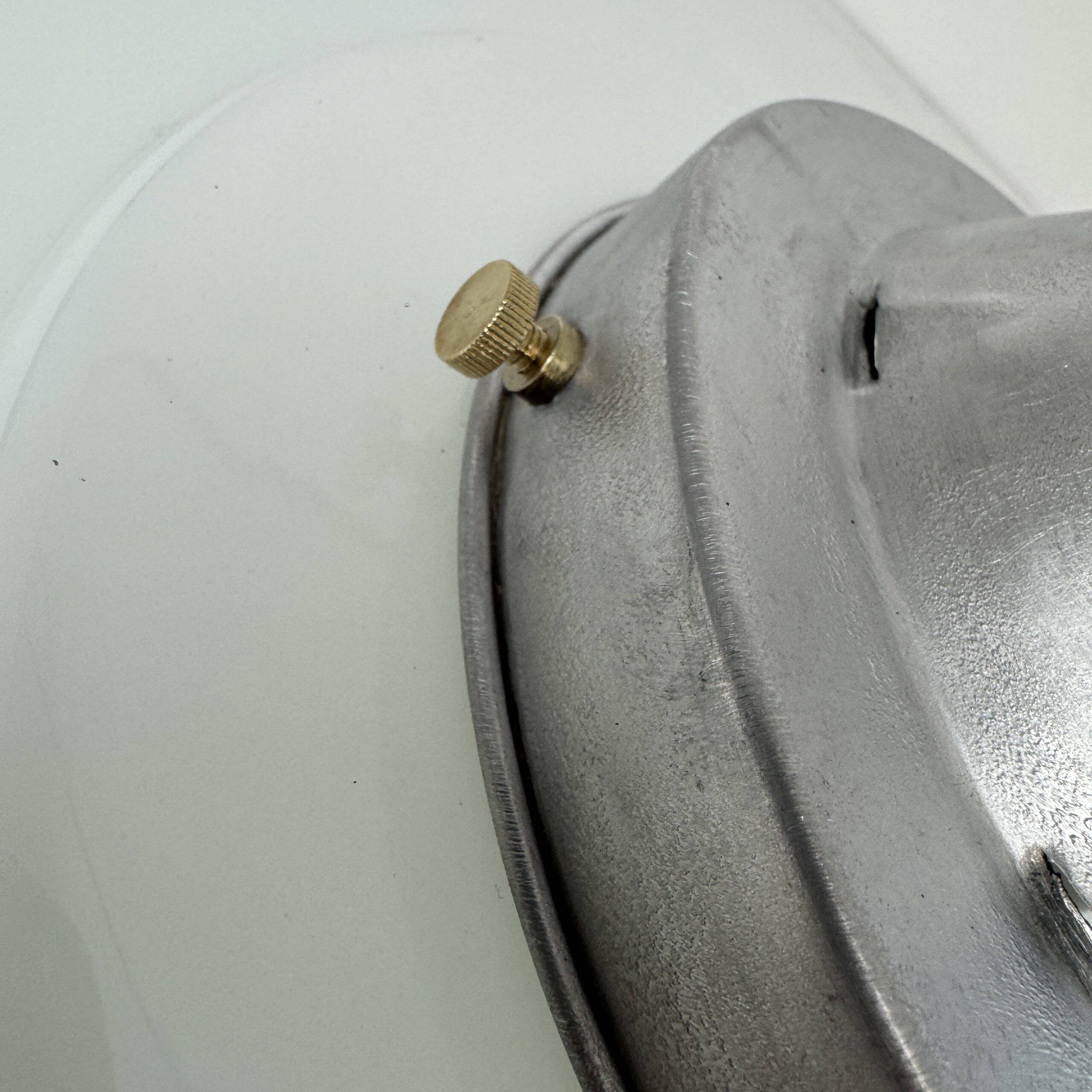 Vintage Art Deco opaline pendant light 28 cm