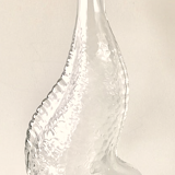 Carafe, bottle shaped fish in glass