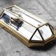 Set of geometric appliques metal 1970 s