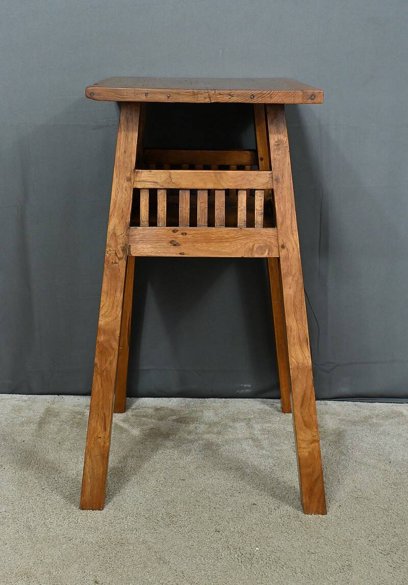 Walnut Sculptor's Stand – 19th Century
