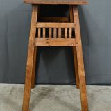 Walnut Sculptor's Stand – 19th Century