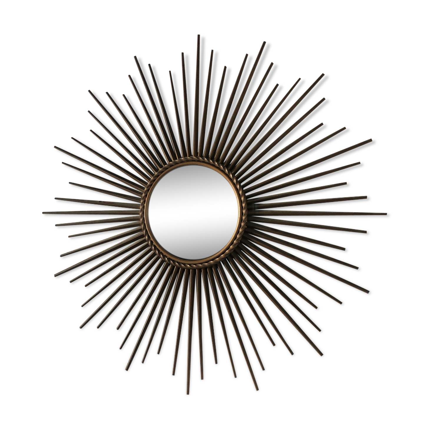 Sun mirror witch's eye Chaty 71cm vintage 1960