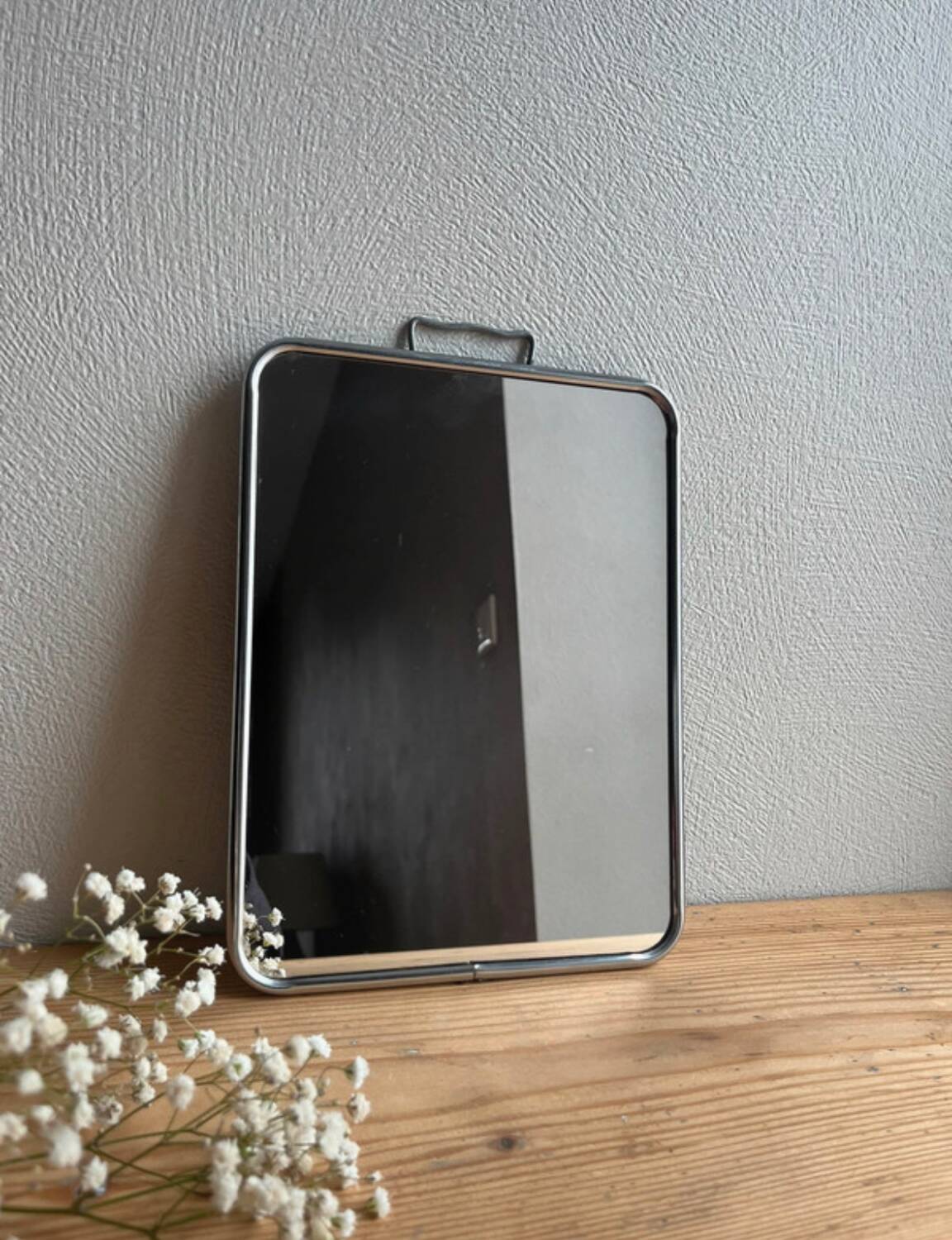 Vintage barber mirror