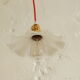 Lampshade white opaline glass hanging lamp