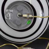 Vintage lamp zebra eglo black and white vintage