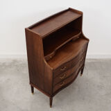 Walnut secretary, Danish design, 60's, production: Denmark