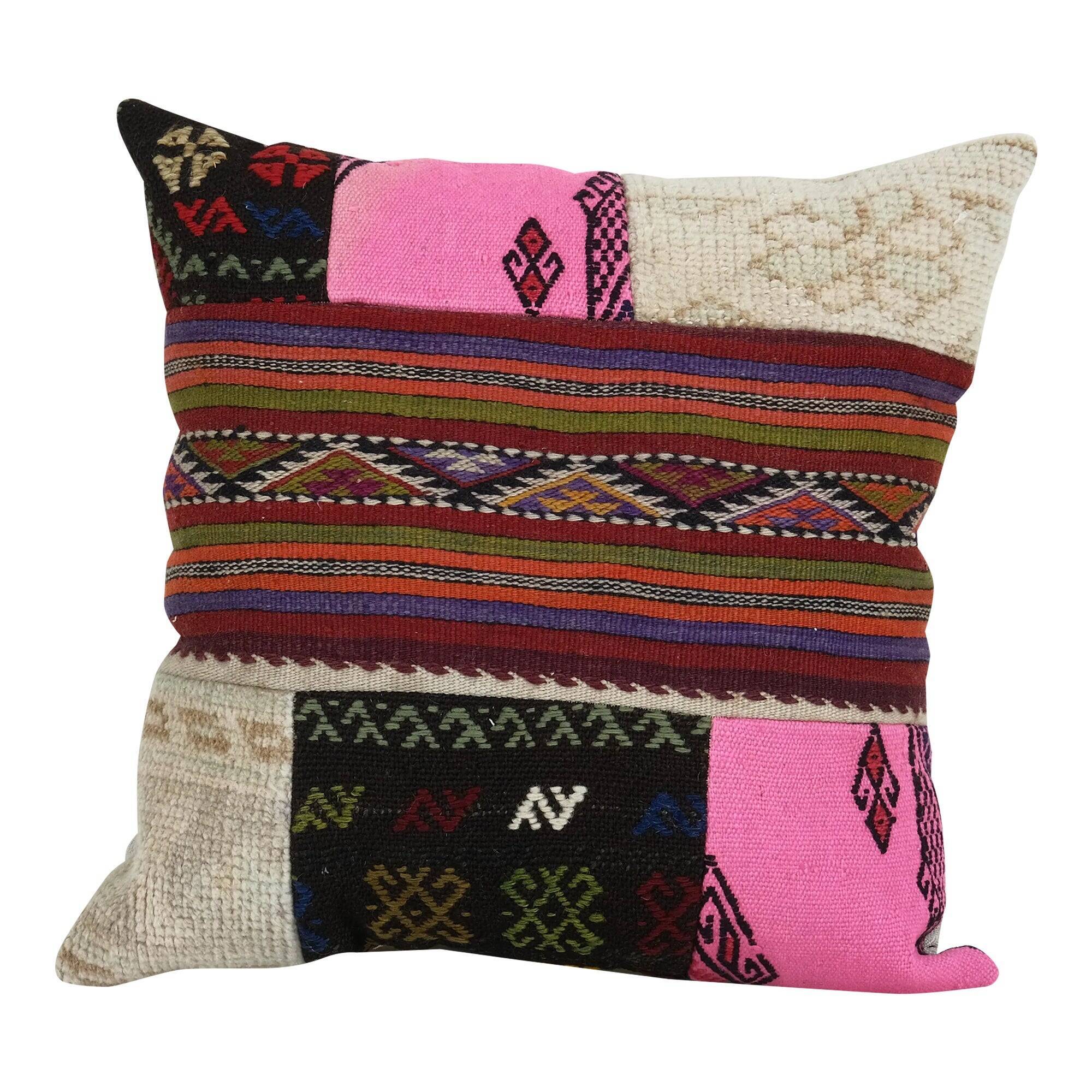 Vintage kilim cushion cover 51x51 cm