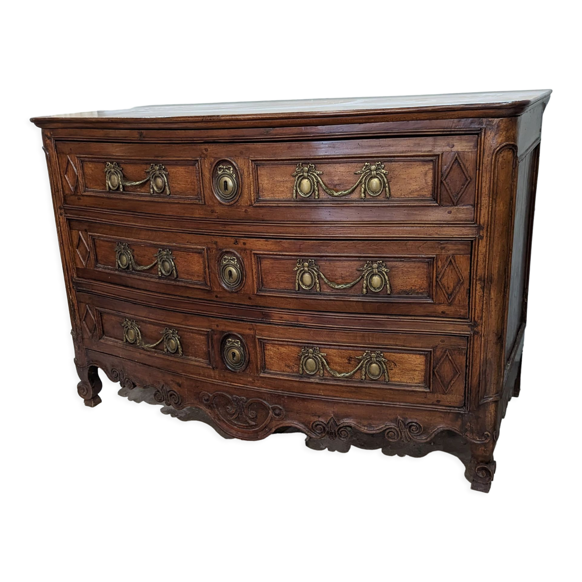 Louis XV period chest of drawers