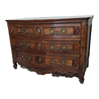 Louis XV period chest of drawers