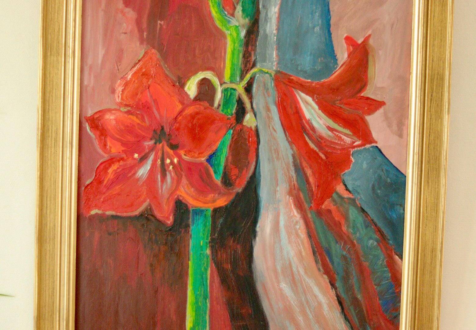 "Red Lilies" by Ingegerd Alberts