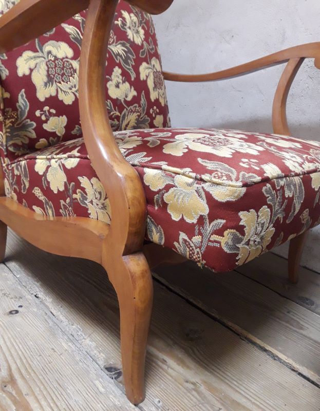 Pair of vintage 1950 armchairs