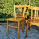 Ensemble de 8 chaises bistrot dépareillées