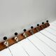 Vintage school wall rack