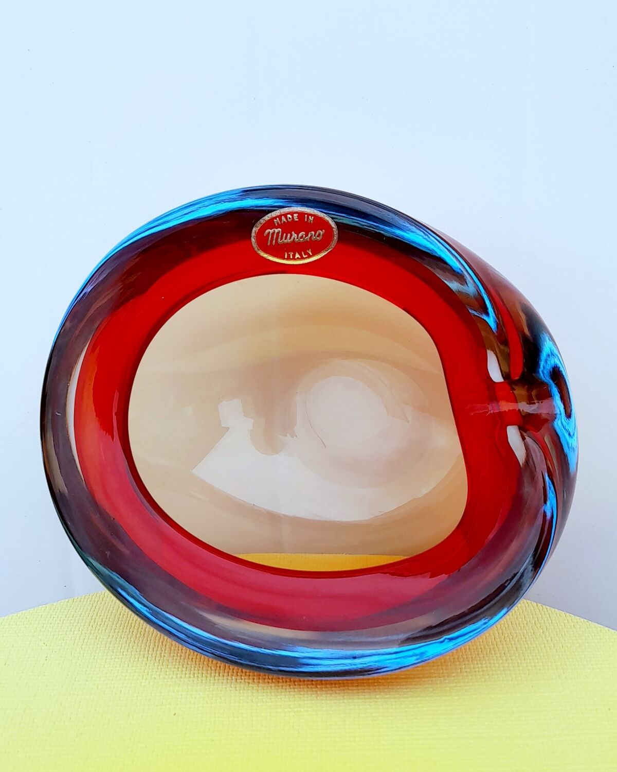 Flavio Poli ashtray for Seguso 60s