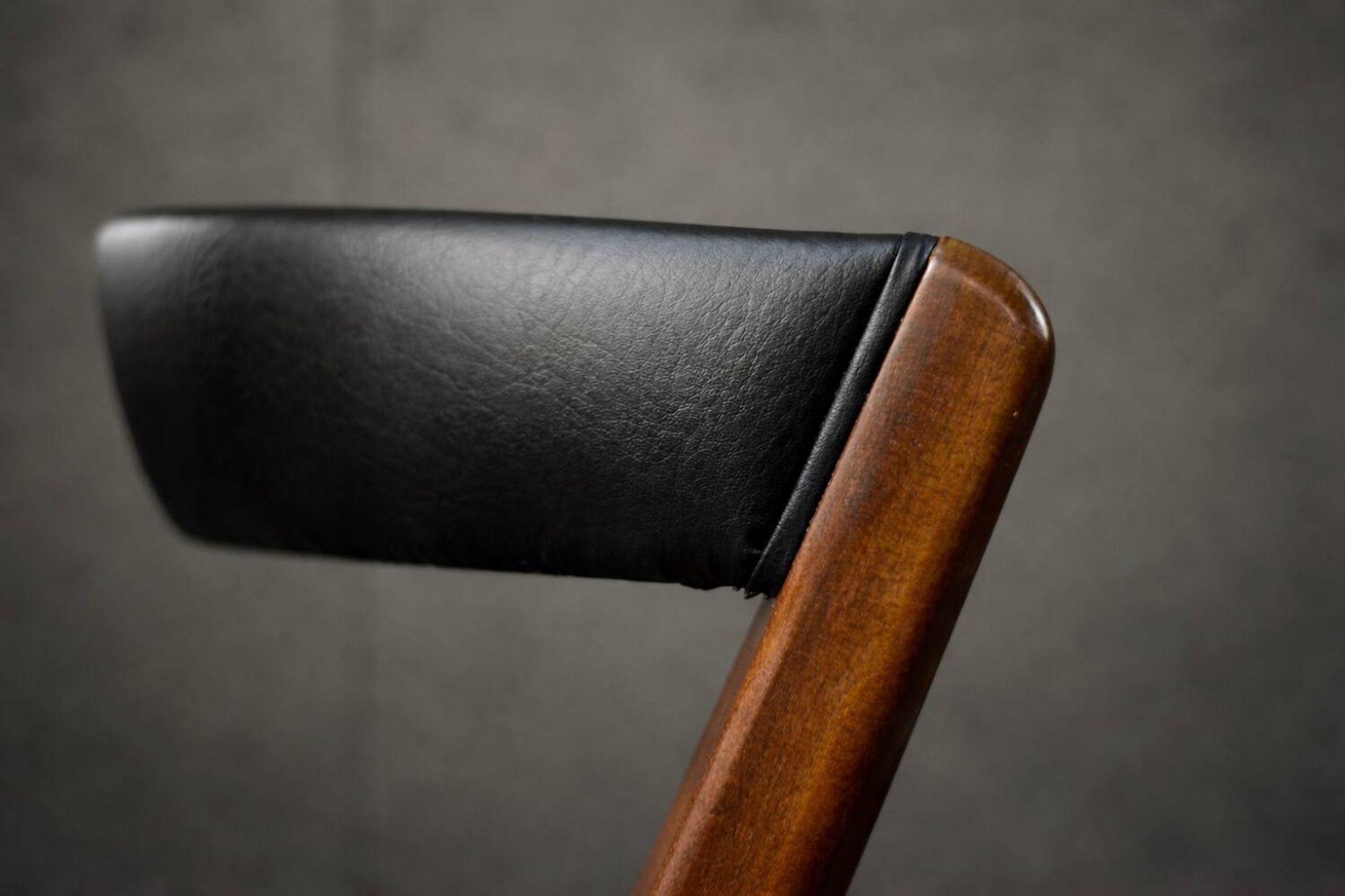 Mid-Century Danish Modern Teak Office Chair Model Fire by Kai Kristiansen