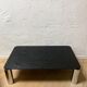 Glass coffee table design 70s