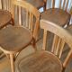 Lot de 10 chaises bistrot baumann