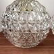 Pair of vintage glass wall sconces