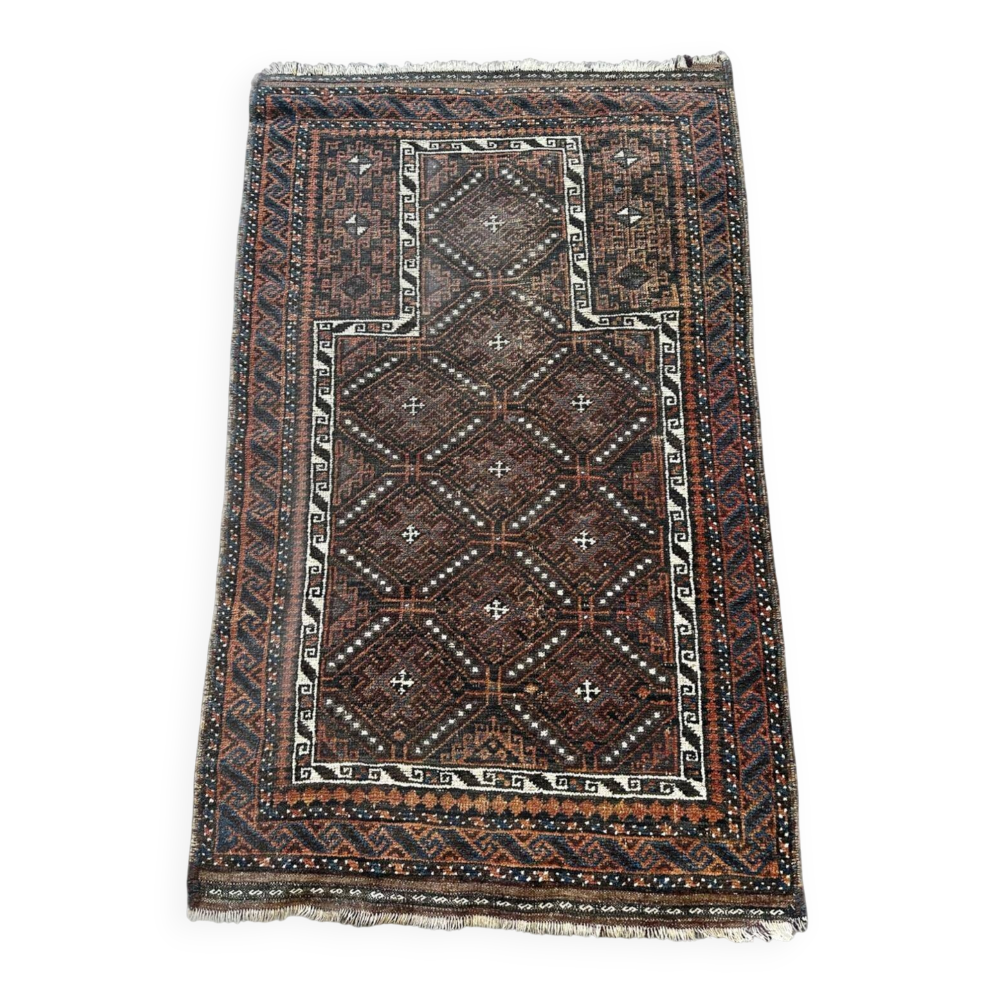 Handmade Afghan rug 155cm x 95cm