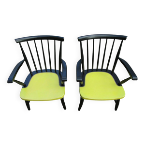 Ensemble de 2 fauteuils - accoudoirs