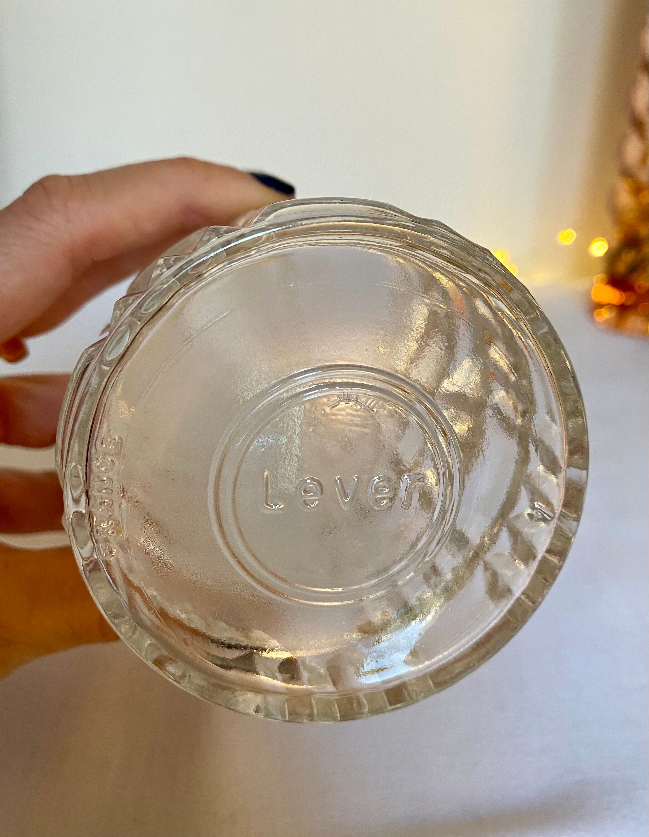 Carfe carved glass - art deco