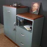 Buffet asymétrique vintage, années 50/60