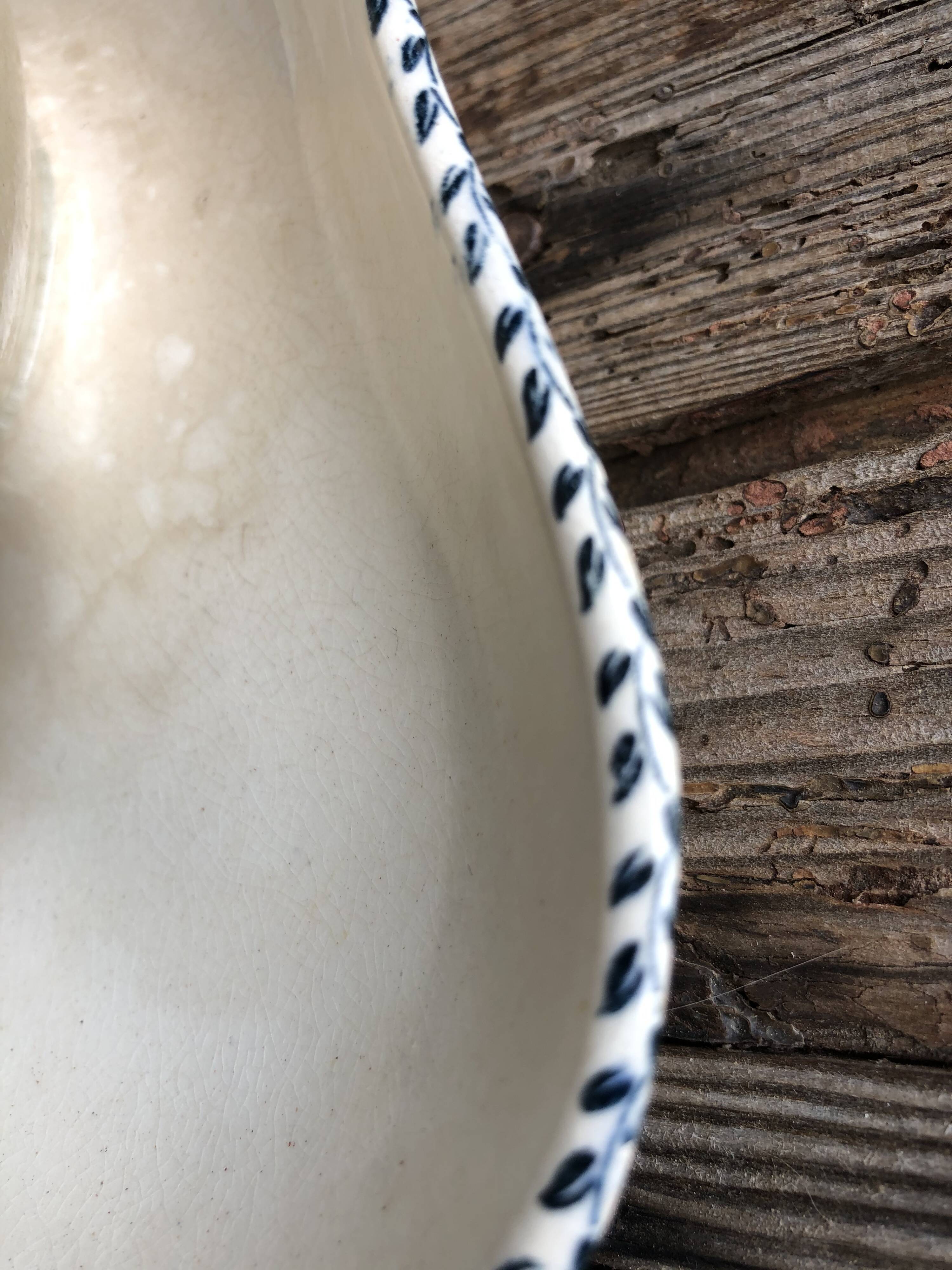 ironstone sauce boat