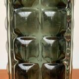 Brutalist bubble glass vase from the mid-century space age by Horst Tüselmann for Ichendorf Glashütte, 1960s.