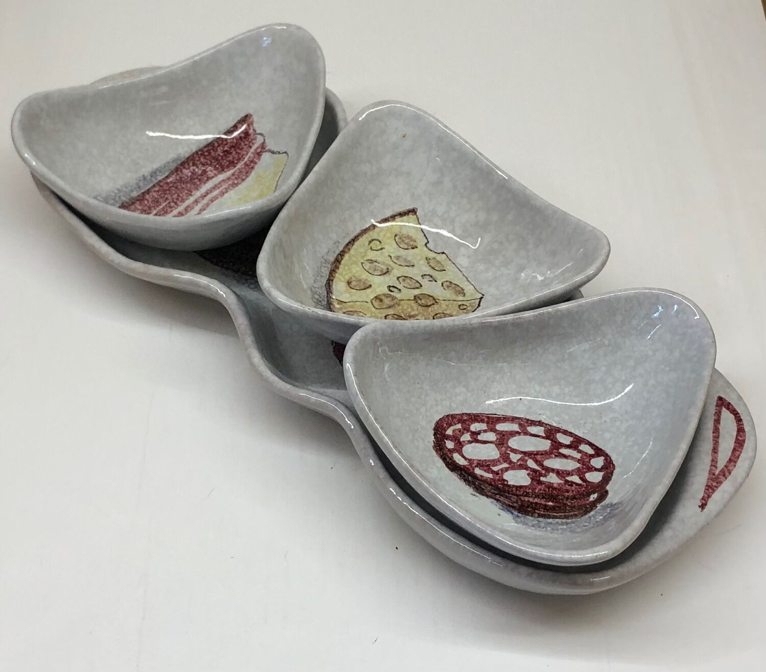Ensemble de plats puzzle par Raymor italy