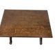 Vintage wooden bobbin side table / coffee table / end table